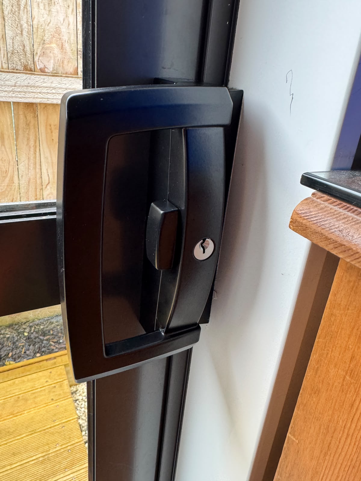 Sliding door lock replaced on a Pakuranga patio door