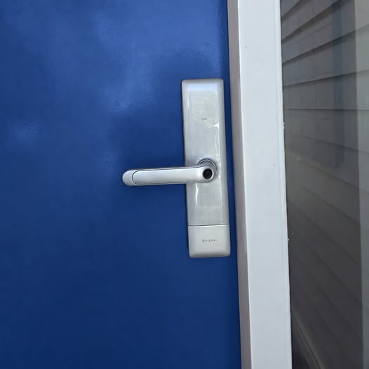 Access Control Auckland — Blitz Locksmith technician at work