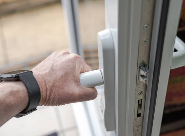 Seized sliding door lock on a Te Atatu Peninsula home
